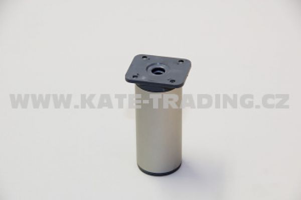 Nábytková nožka kruhová NK2 / v-60 mm /10E1NK2K60/