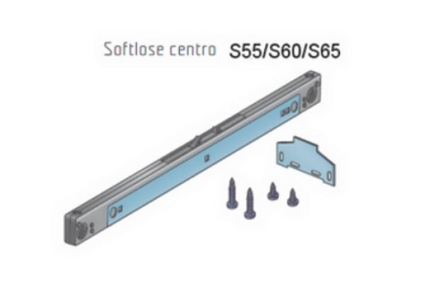 CENTRO T40 Tlumič středových  posuvných dveří-Softclose  pro S55/S60/S65 /19C0SLCT40/  (1)